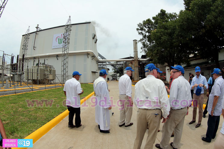 Inauguran moderna planta de energ&iacute;a renovable en el Ingenio Montelimar